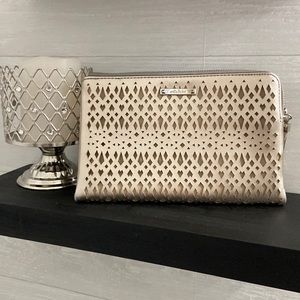Gold Stella & Dot Clutch